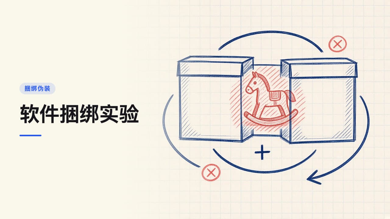 软件捆绑实验